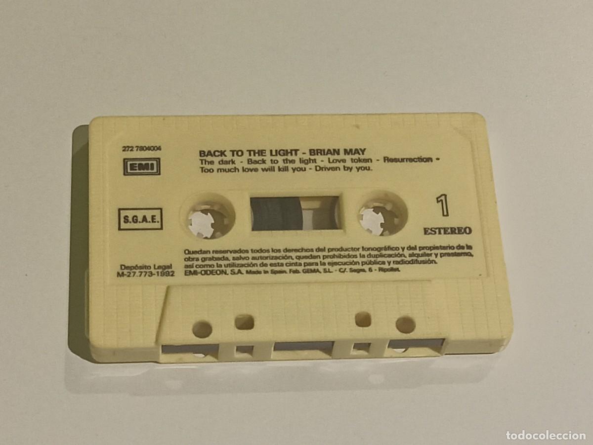 Casetes antiguos: Cassette Brian May Back to the light - Foto 4