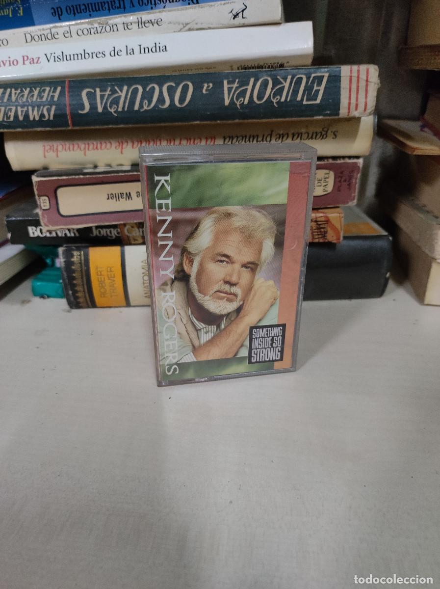 Casetes antiguos: KENNY ROGERS SOMETHING INSIDE SO STRONG - Foto 1