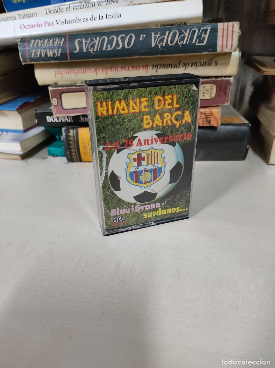 Casetes antiguos: HIMNE DEL BARCA DEL 75 ANIVERSARIO - Foto 1