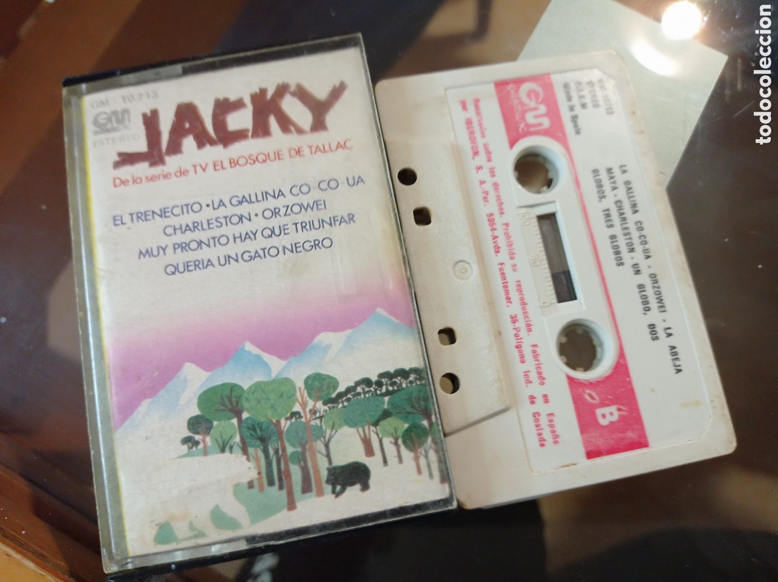Casetes antiguos: JACKY,EL BOSQUE DE TALLAC,CINTA CASETE - Foto 1