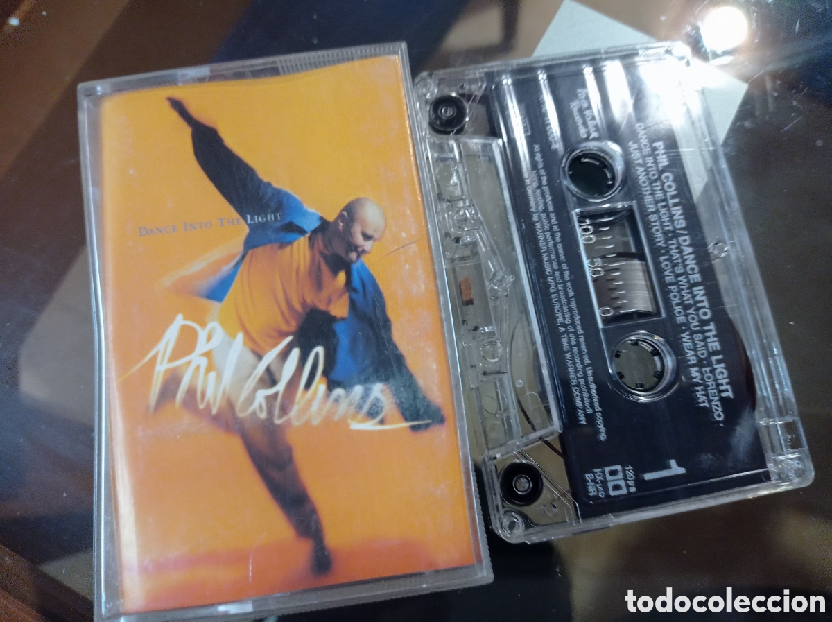 Casetes antiguos: PHIL COLLINS,DANCE INTO THE LIGTH - Foto 1