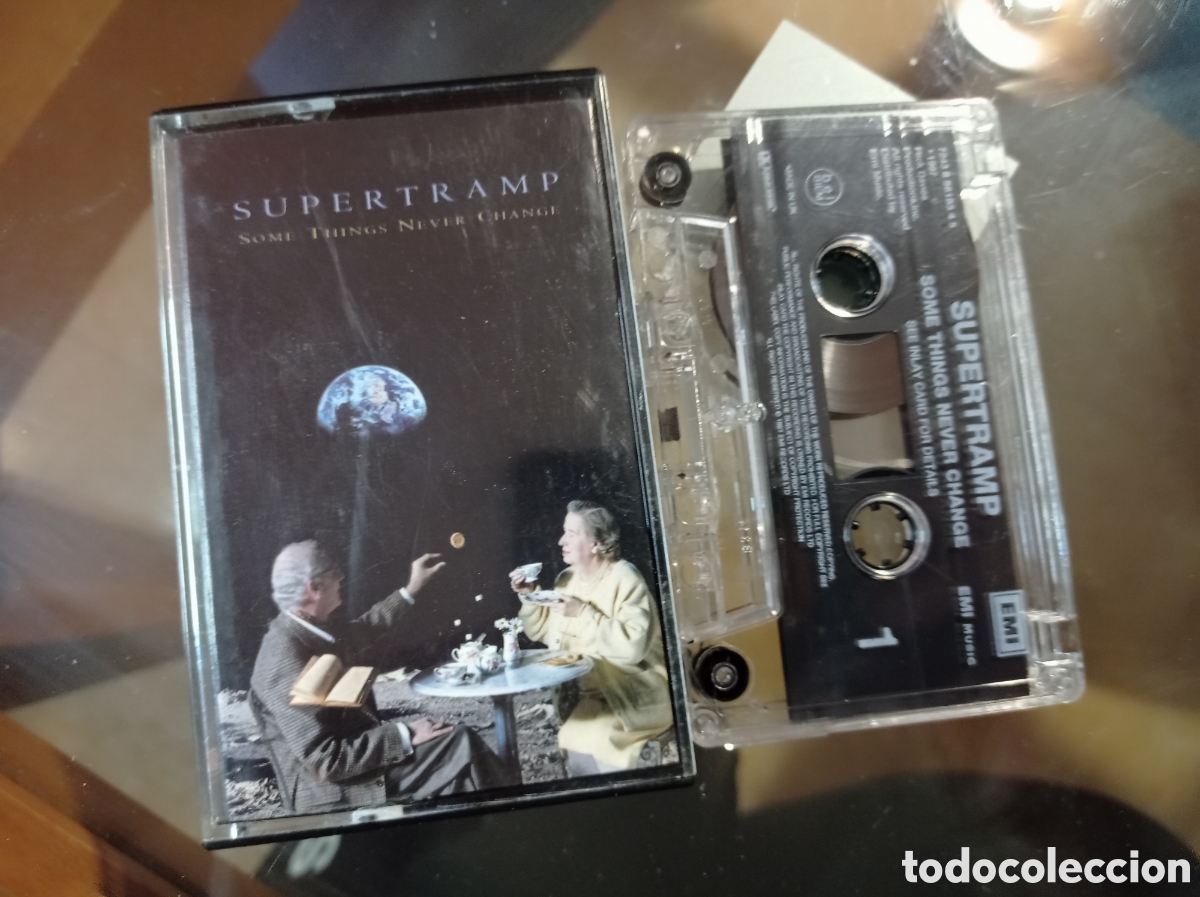 Casetes antiguos: SUPERTRAMP,SOME THINGS NEVER CHANGE - Foto 1