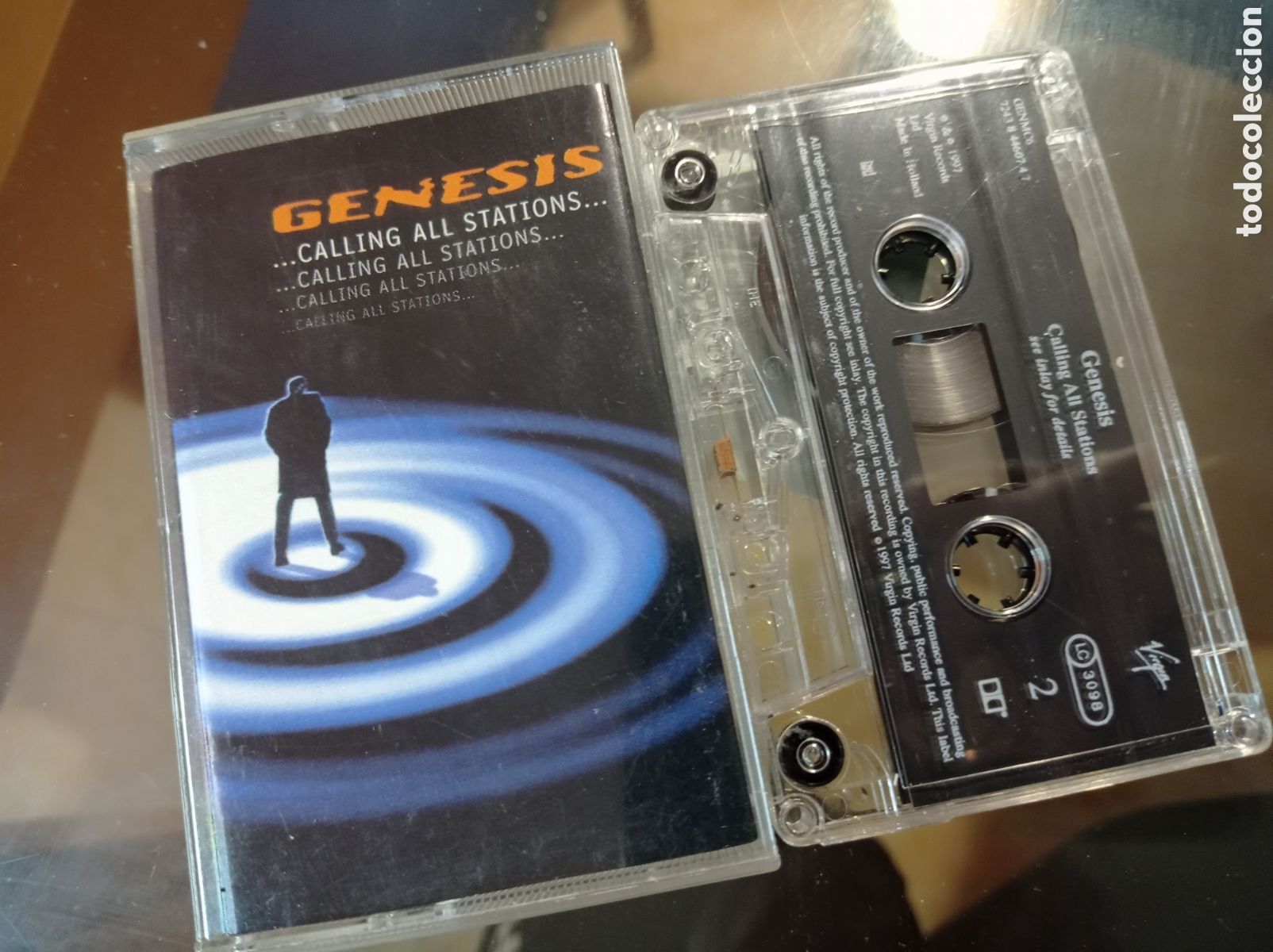 Casetes antiguos: GENESIS,CALLING ALL STATIONS..,CINTA CASETTE - Foto 1