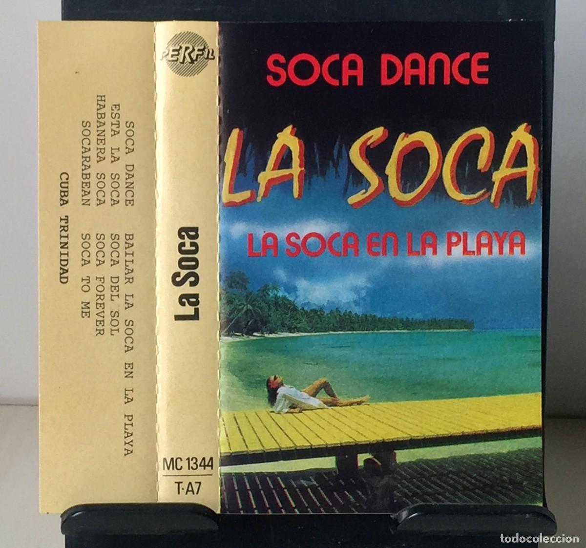 Casetes antiguos: Cuba Dance - Soca Dance - &rdquo;La Soca en la Playa&rdquo; - Cassette - Foto 3