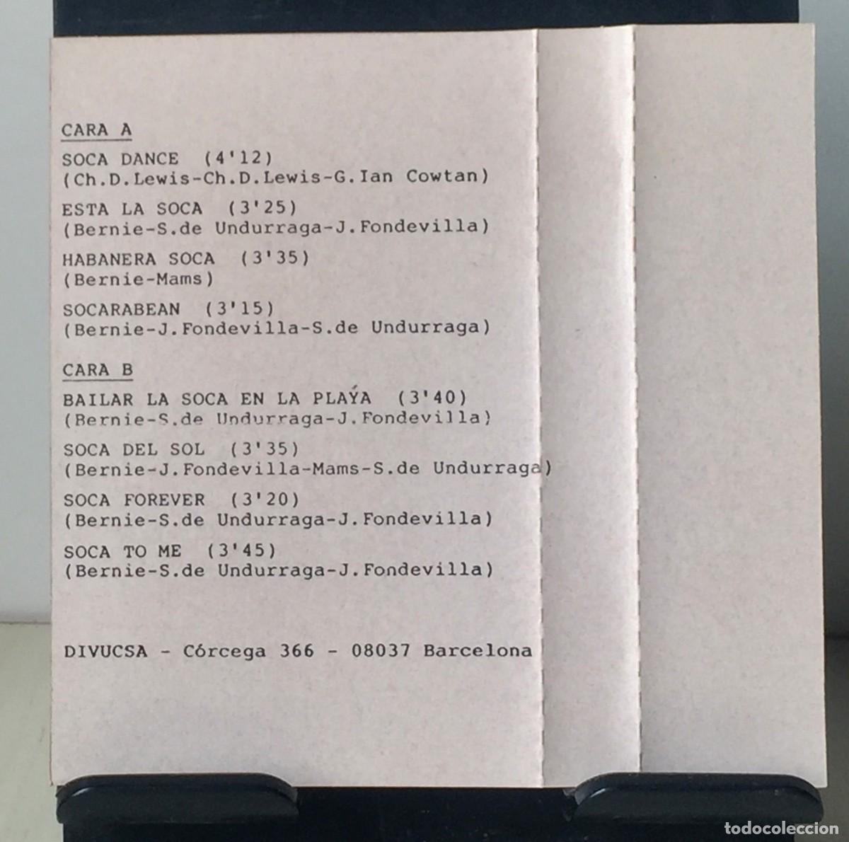 Casetes antiguos: Cuba Dance - Soca Dance - &rdquo;La Soca en la Playa&rdquo; - Cassette - Foto 4