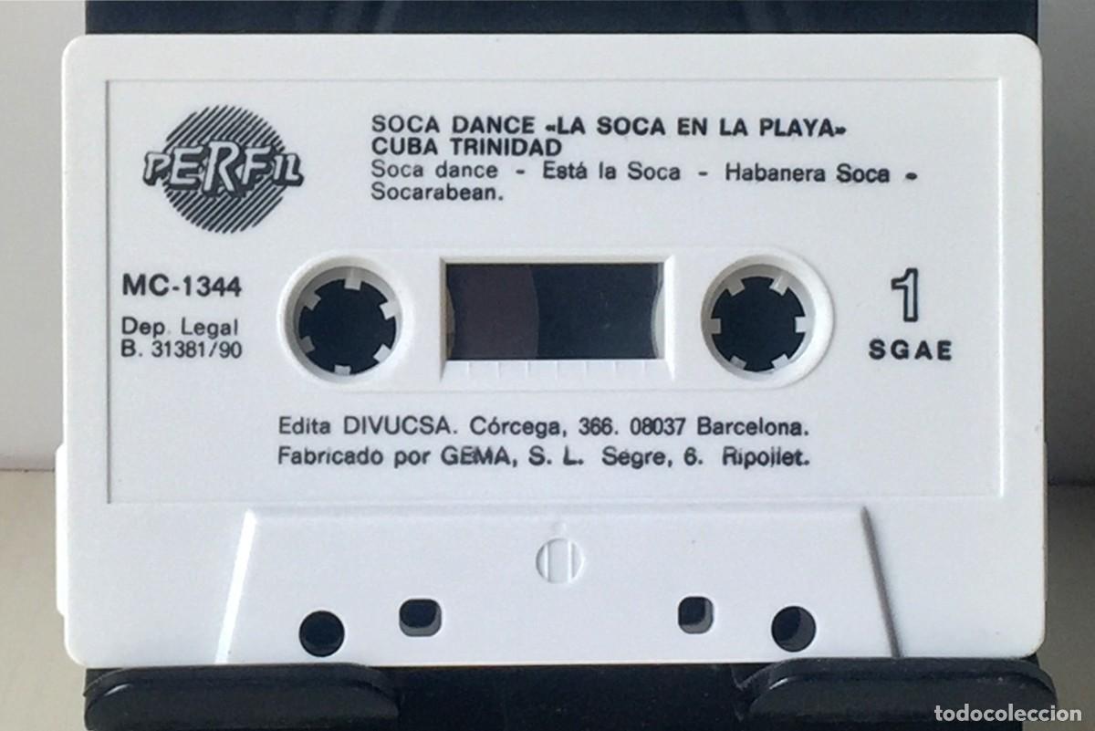 Casetes antiguos: Cuba Dance - Soca Dance - &rdquo;La Soca en la Playa&rdquo; - Cassette - Foto 5