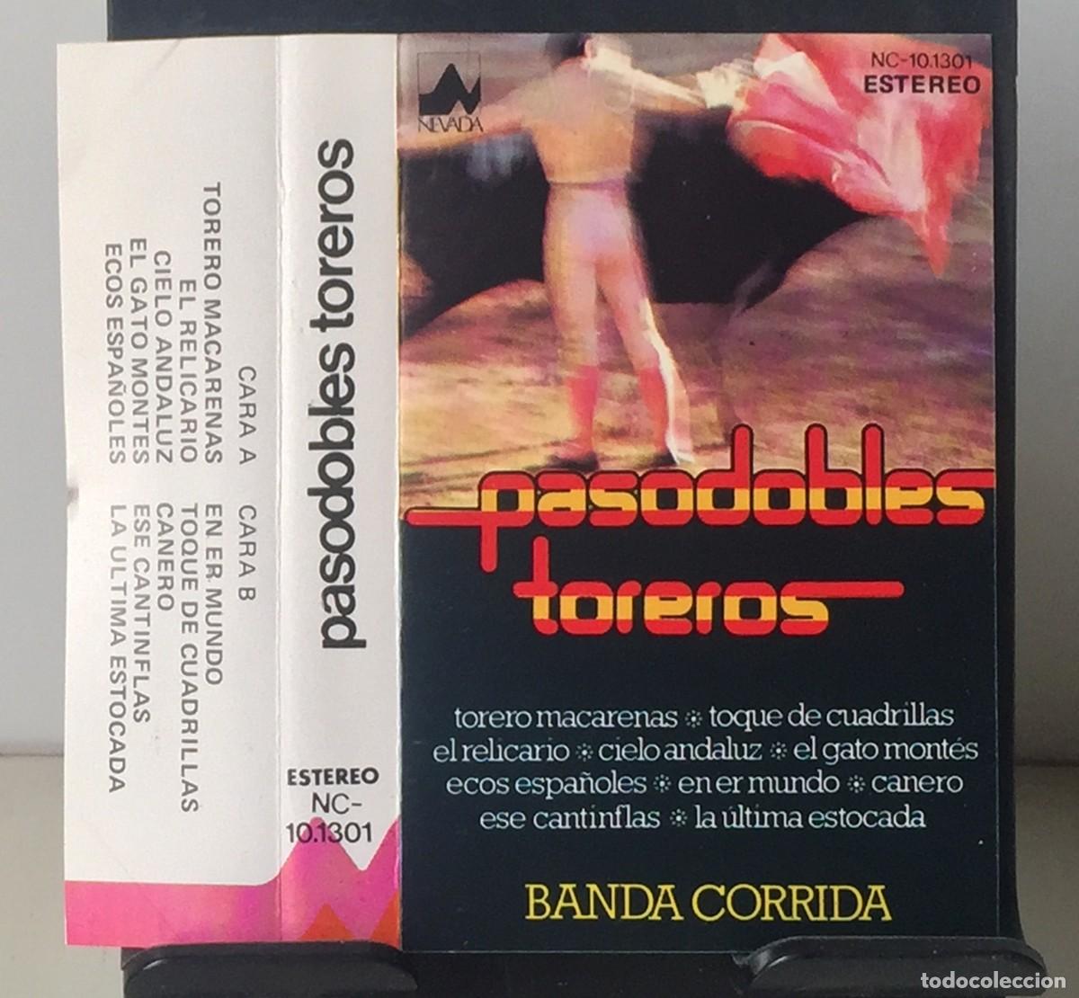 Casetes antiguos: Banda Corrida - Pasodobles Toreros - Cassette - Foto 3
