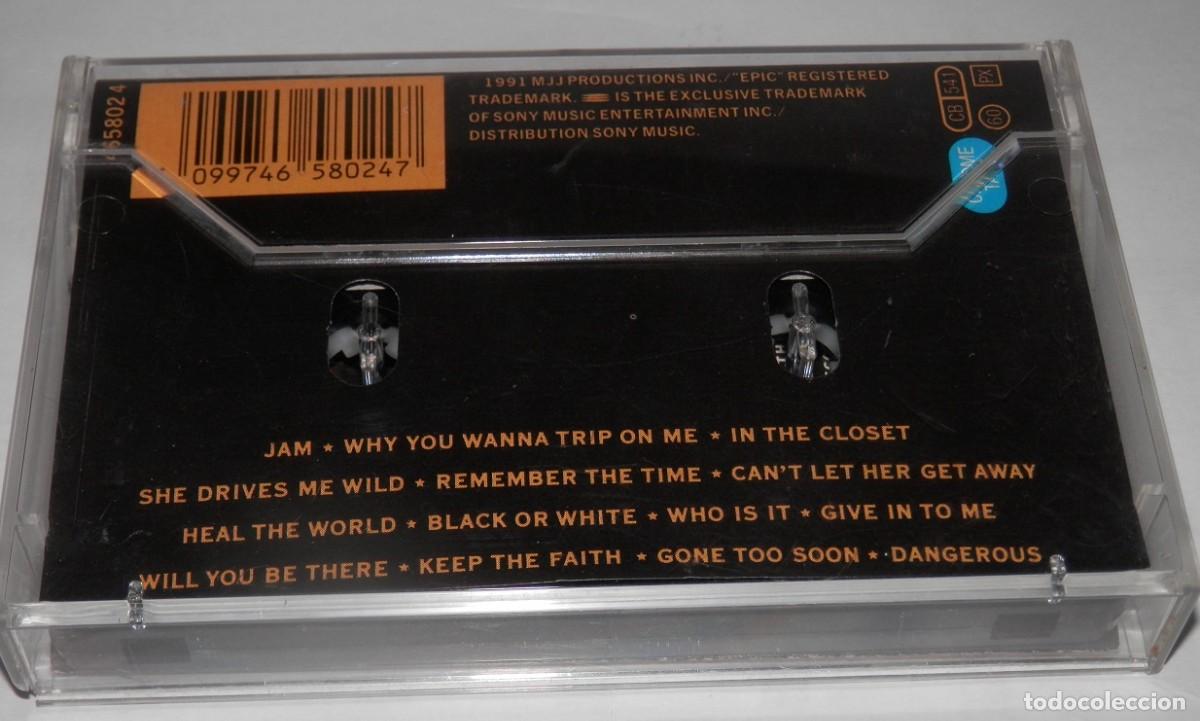 Casetes antiguos: CINTA CASETE DE MICHAEL JACKSON - Foto 2