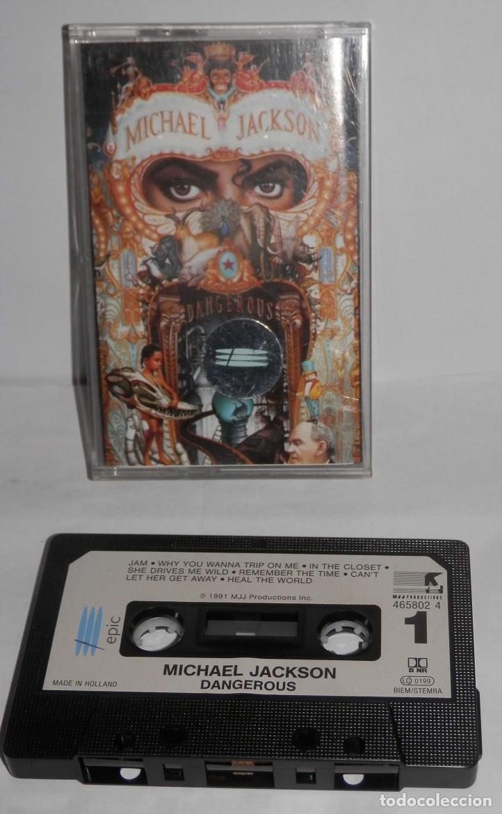 Casetes antiguos: CINTA CASETE DE MICHAEL JACKSON - Foto 3