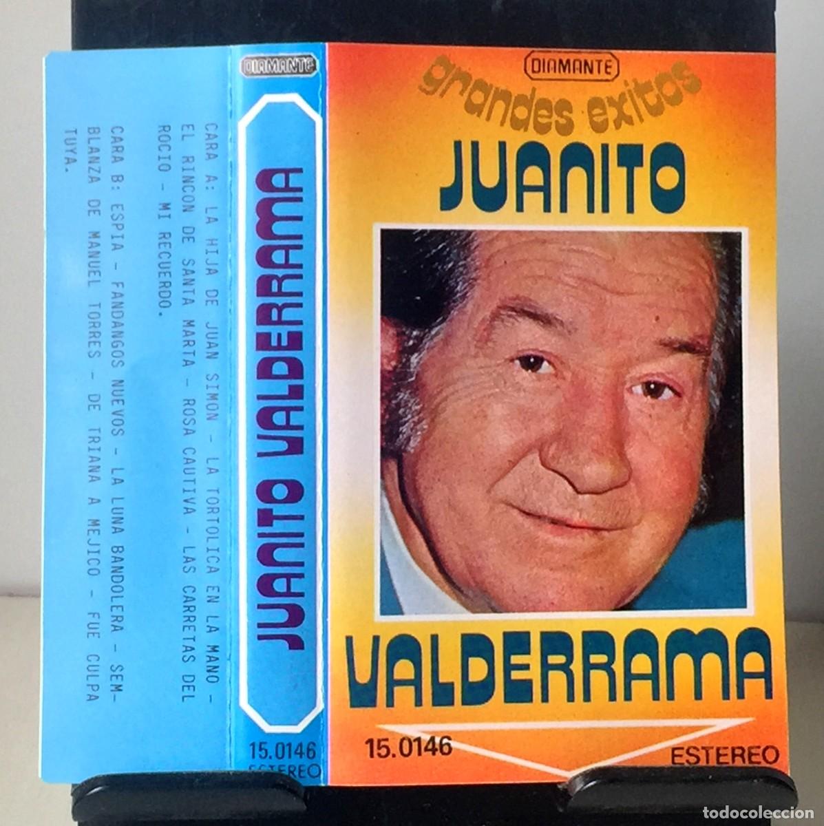 Casetes antiguos: Juanito Valderrama - Grandes &Eacute;xitos - Cassette - Foto 3