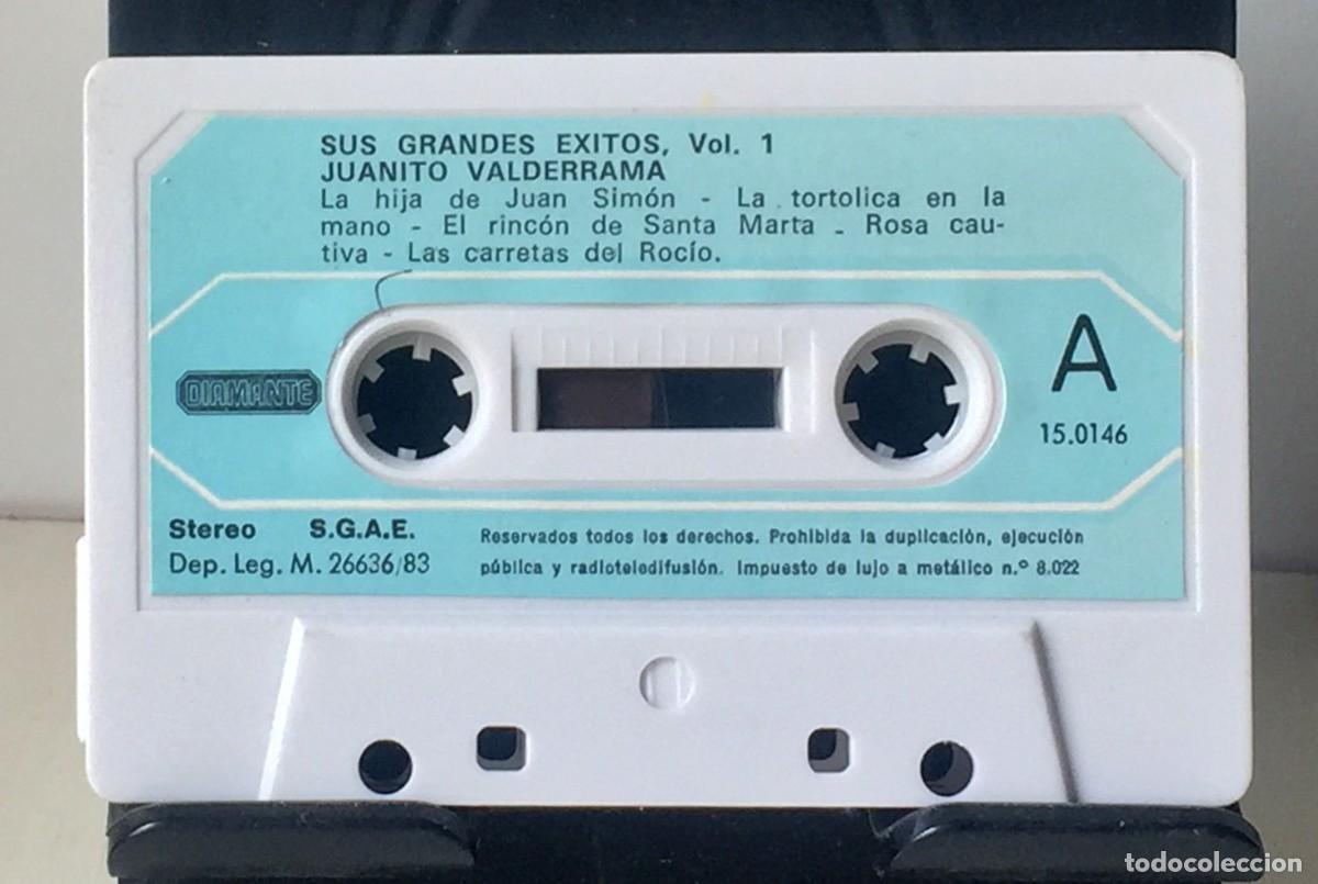 Casetes antiguos: Juanito Valderrama - Grandes &Eacute;xitos - Cassette - Foto 5