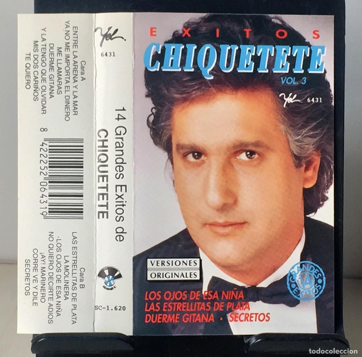 Casetes antiguos: Chiquetete - &Eacute;xitos Vol. 3 - Cassette - Foto 3