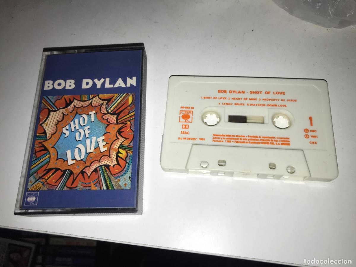 Casetes antiguos: bob dylan-shot of love-edicion esp-como nueva
