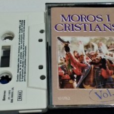 Casetes antiguos: MOROS I CRISTIANS VOL 1 / BANDA UNIO MUSICAL CONTESTANA - 1985 DIAL DISCOS - CASETE CINTA CASSETTE