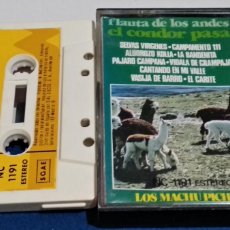 Casetes antiguos: LOS MACHU PICHU / FLAUTA DE LOS ANDES / EL CONDOR PASA - 1977 DIAL DISCOS - CASETE CINTA CASSETTE