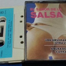 Casetes antiguos: EL SABOR DE LA SALSA - 1990 MARTANA MUSIC - CASETE CINTA CASSETTE - NUEVA