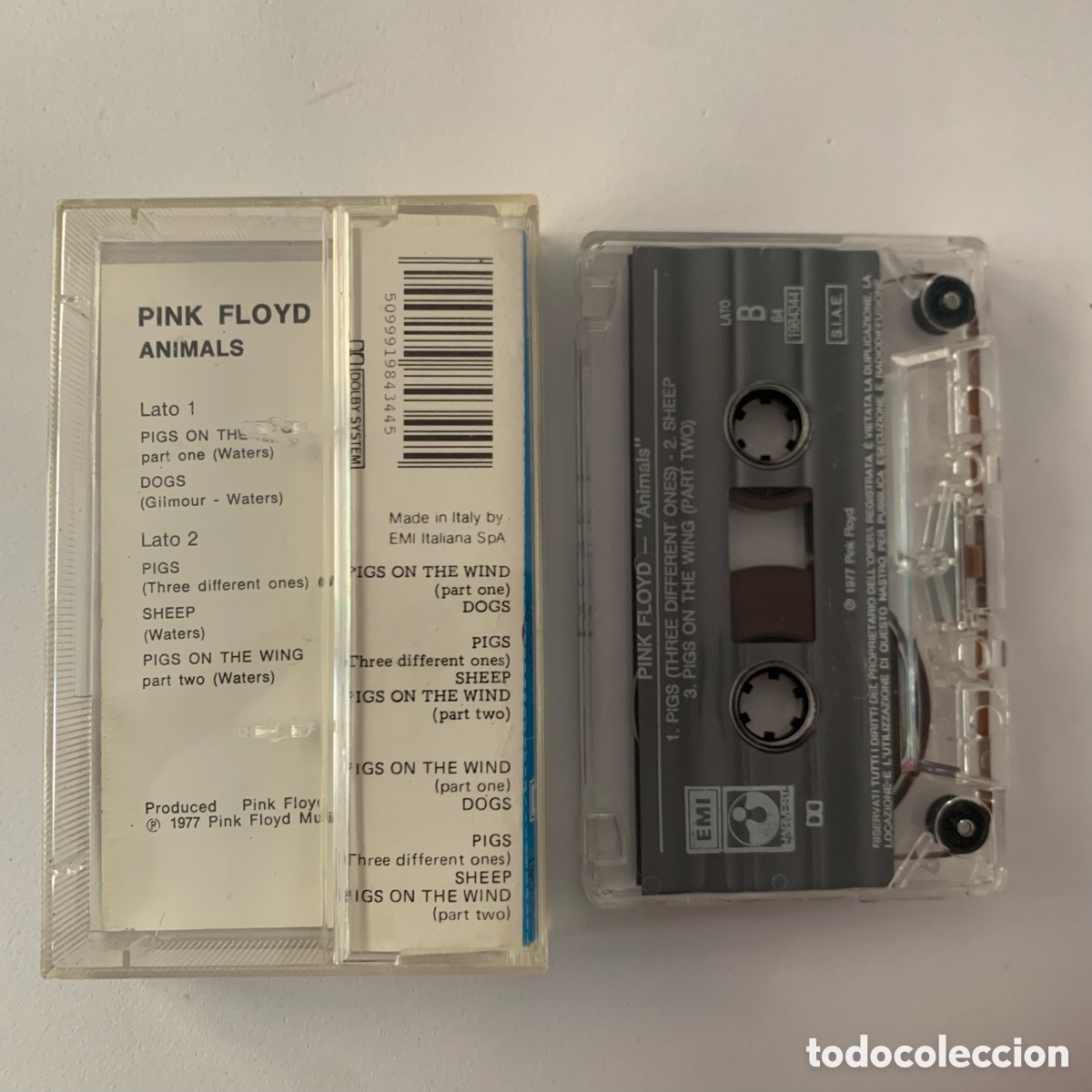 Casetes antiguos: Cinta cassette Pink Floyd - Animals - Foto 2