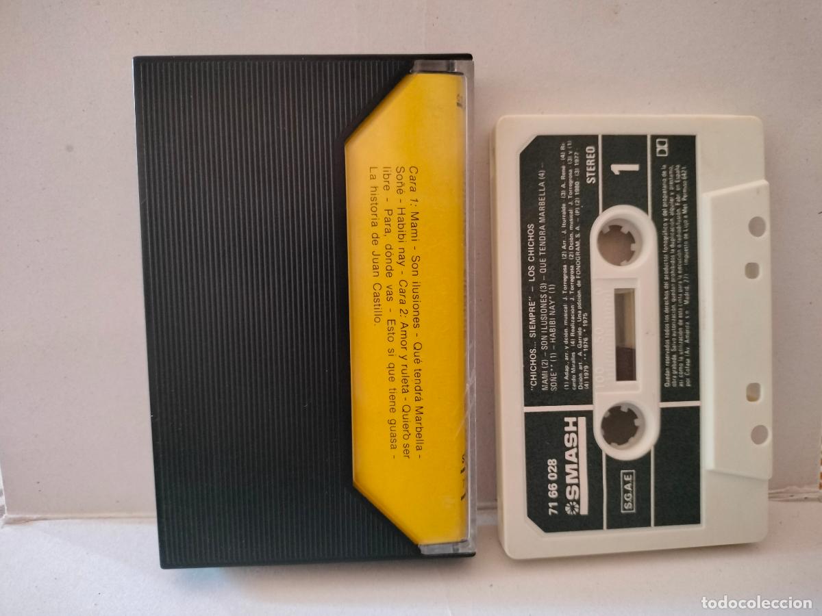 Casetes antiguos: ANTIGUA CASETE CASSETTE LOS CHICHOS SIEMPRE - Foto 2