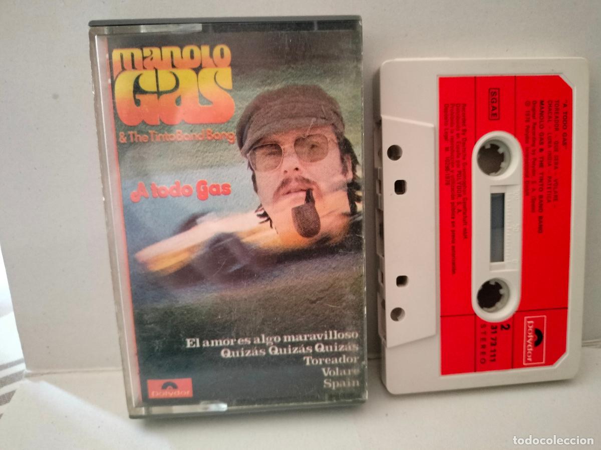 Cassette antiche: ANTIGUA CASETE CASSETTE MANOLO GAS THE TINTO BAND BANG