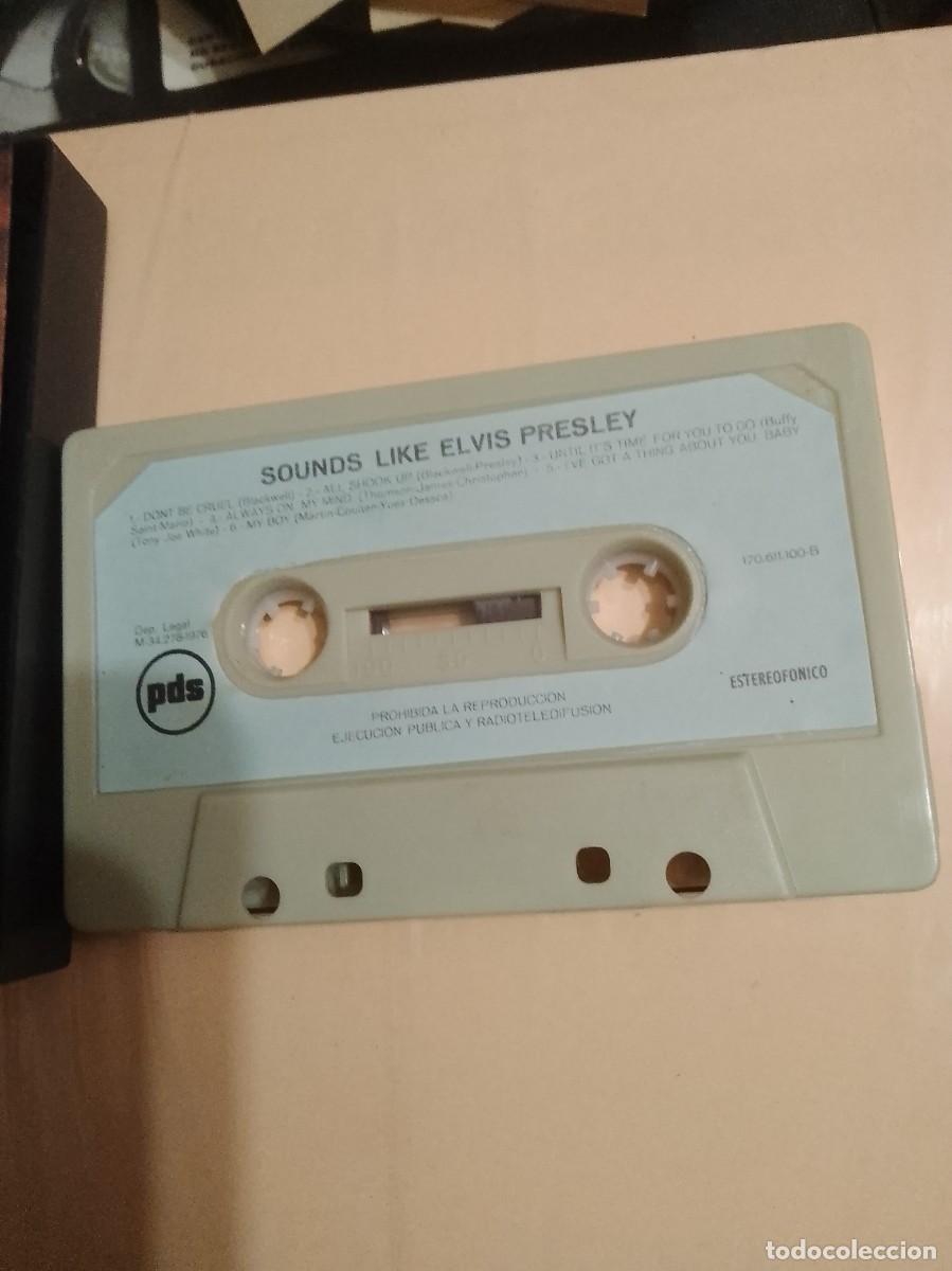 Casetes antiguos: Squnds like Elvis Presley casette - Foto 4
