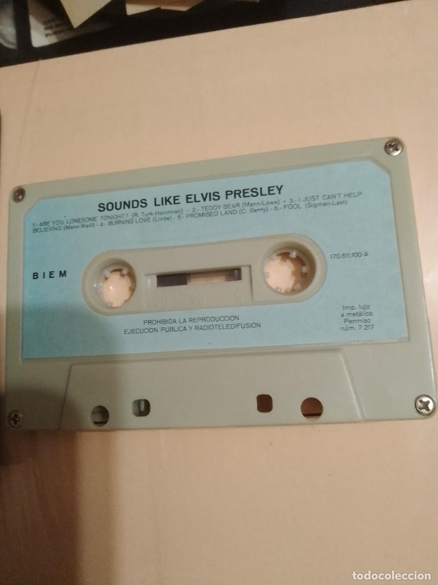 Casetes antiguos: Squnds like Elvis Presley casette - Foto 5