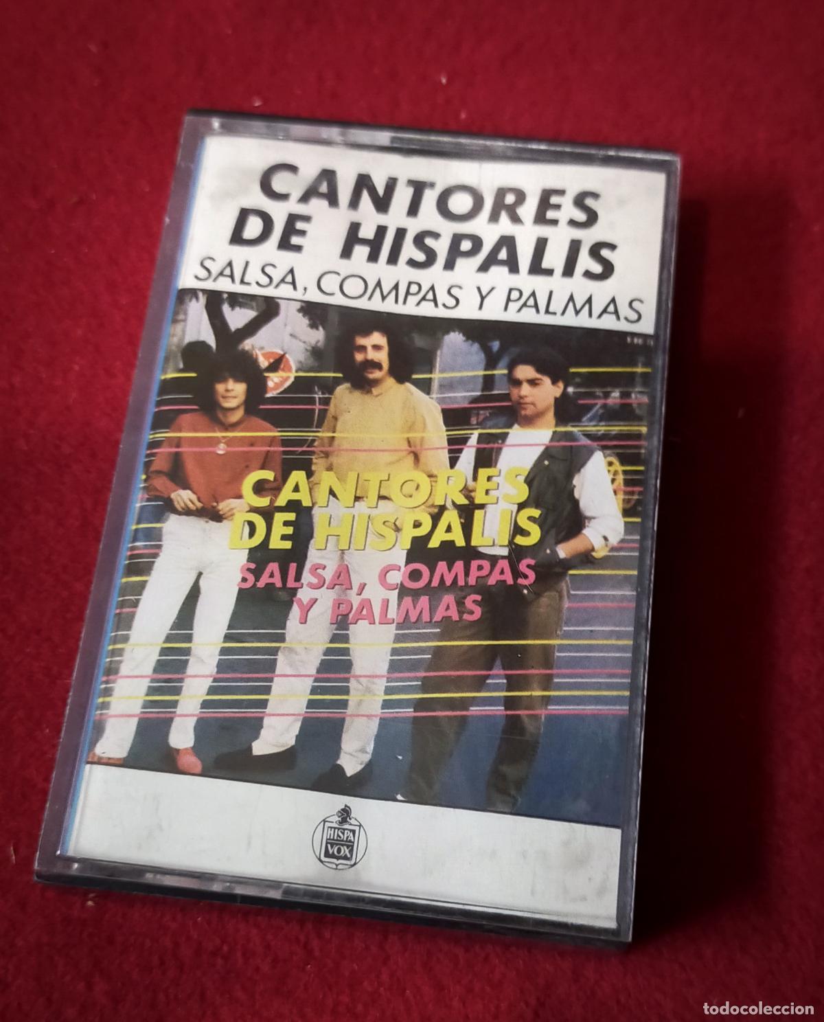 Casetes antiguos: CANTORES DE HISPALIS &rdquo;SALSA, COMP&Aacute;S Y PALMAS&rdquo; - Cassette. - Foto 1