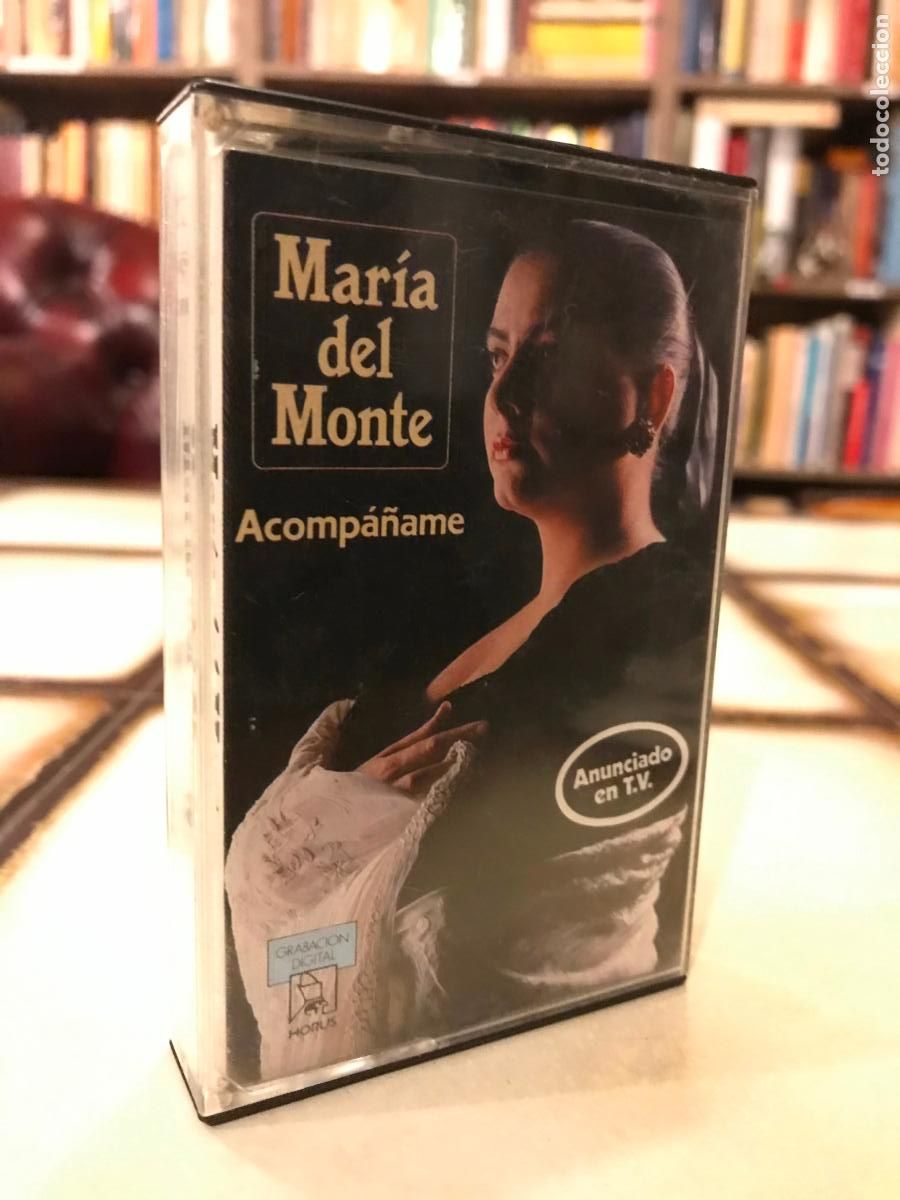 Casetes antiguos: Mar&iacute;a del Monte. Acomp&aacute;&ntilde;ame. PEDIDO M&Iacute;NIMO 5&euro; - Foto 1