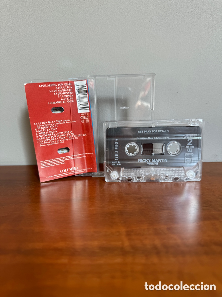 Casetes antiguos: Ricky Martin - Vuelve - Foto 2