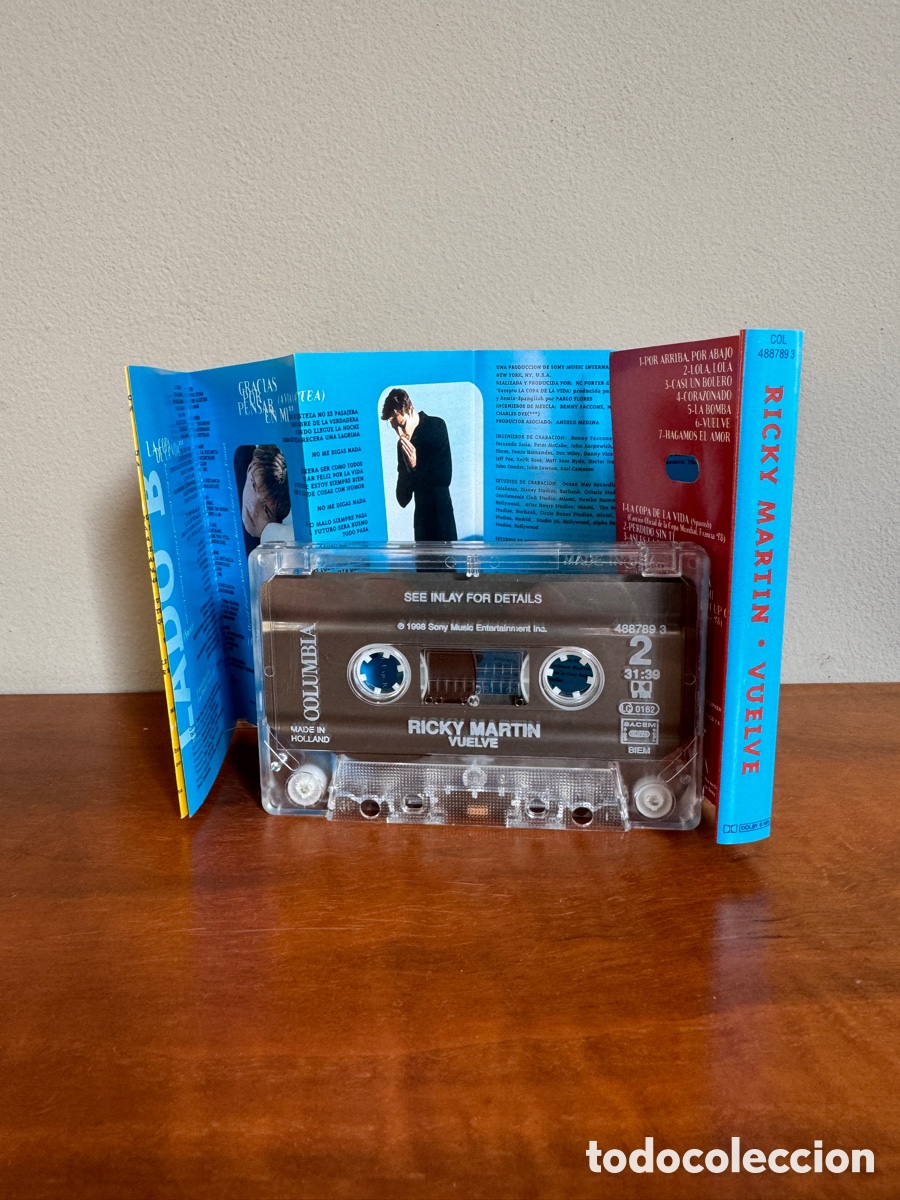 Casetes antiguos: Ricky Martin - Vuelve - Foto 3