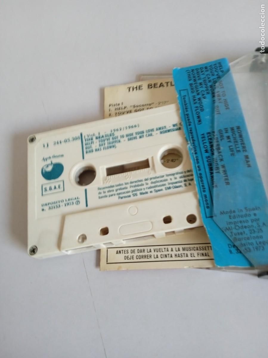Casetes antiguos: THE BEATLES 1962-1966 - Foto 2