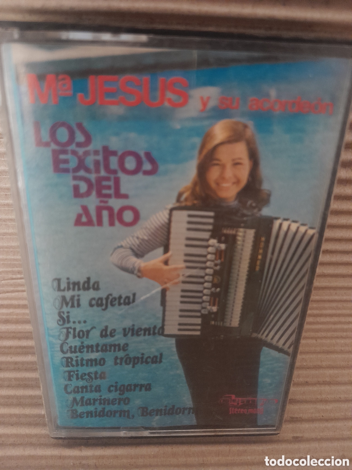 Casetes antiguos: M&ordf; Jes&uacute;s y su acorde&oacute;n. Los &eacute;xitos del a&ntilde;o. Casete - Foto 1