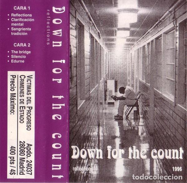 Casetes antiguos: Down For The Count &ndash; Reflections - Cassette - 1996 - V&iacute;ctimas Del Progreso - Cr&iacute;menes De Estado - Foto 1
