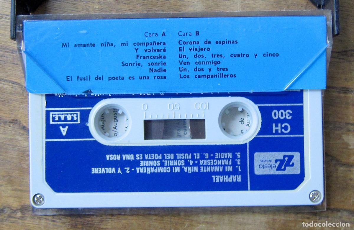 Casetes antiguos: CASETE - RAPHAEL - 1973 - HISPAVOX - REF: CH 300 - Foto 2