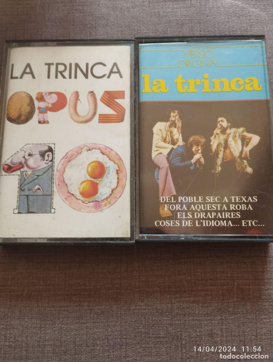 Casetes antiguos: 2 CINTASCASSETE DE LA TRINCA - Foto 1