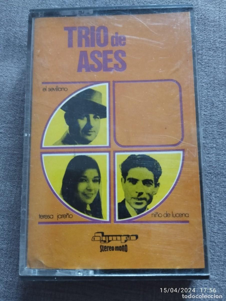 Casetes antiguos: CINTA CASSETTE TRIO DE ASES - Foto 1