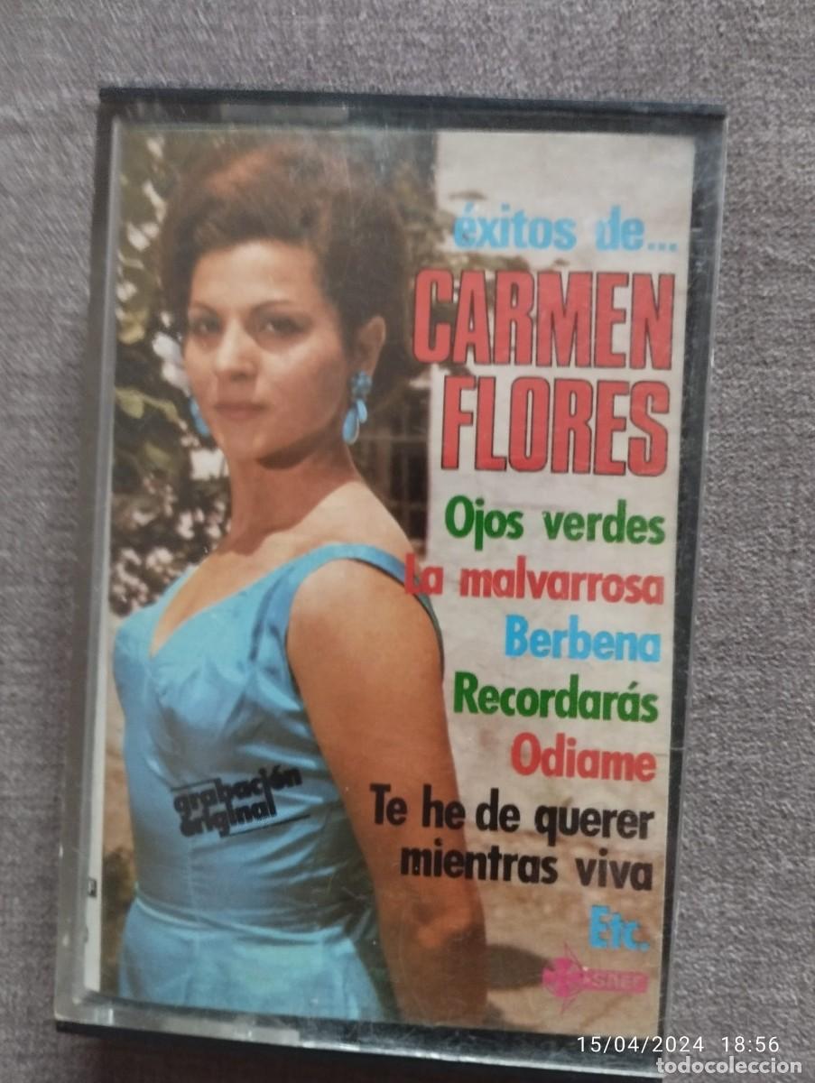Casetes antiguos: CINTA CASSETTE CARMEN FLORES - EXITOS - - Foto 1