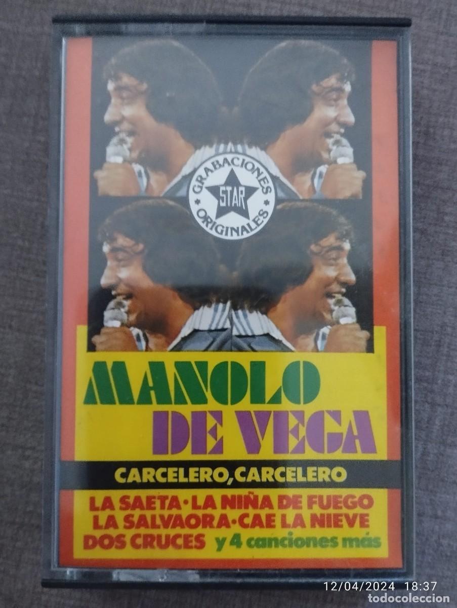 Casetes antiguos: CINTA CASSETTE MANOLO DE VEGA - Foto 1