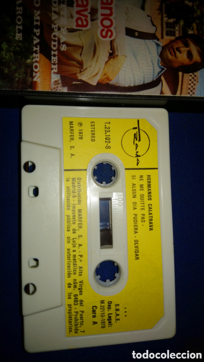 Casetes antiguos: Cinta hermanos calatrava - Foto 2