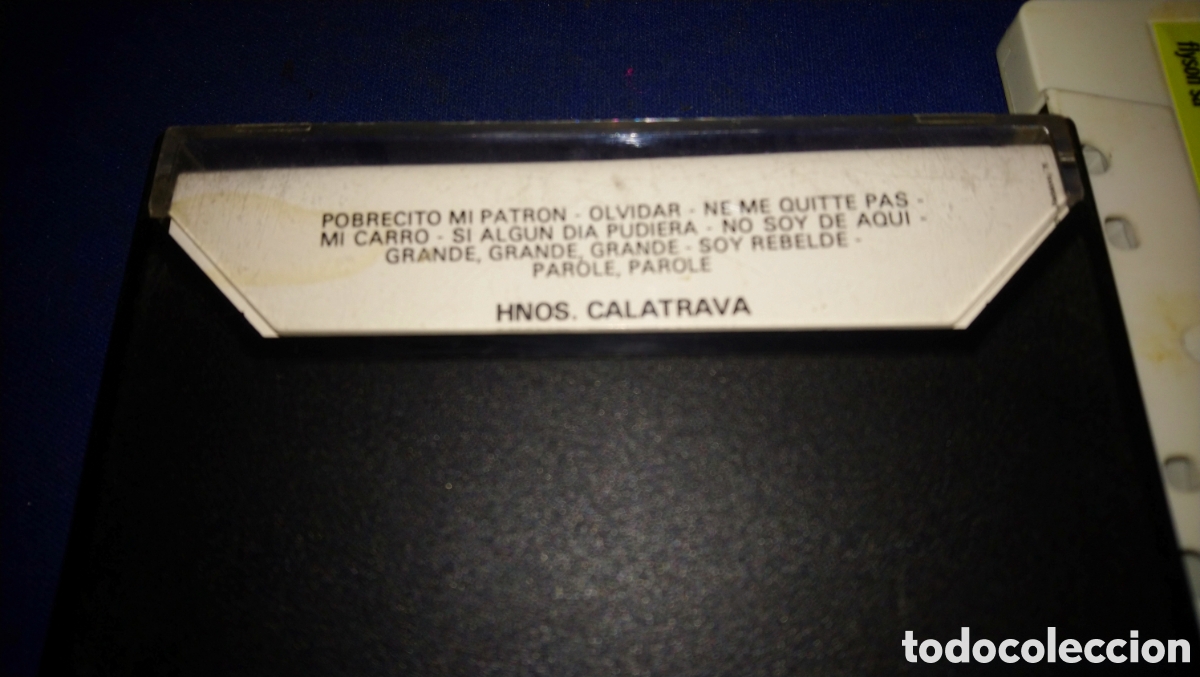 Casetes antiguos: Cinta hermanos calatrava - Foto 4