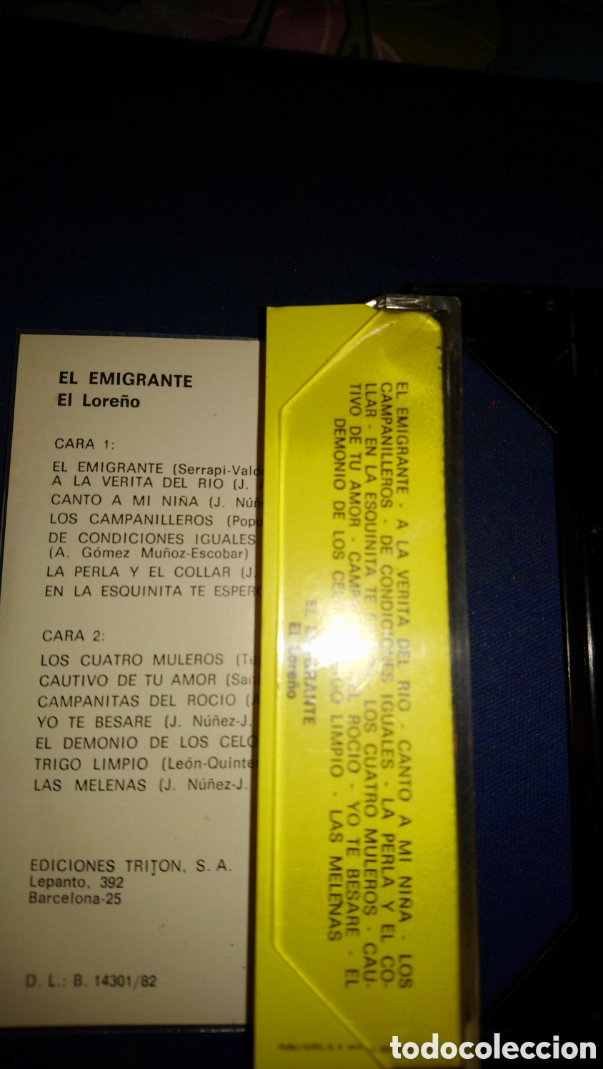 Casetes antiguos: Cinta El Lore&ntilde;o - Foto 5