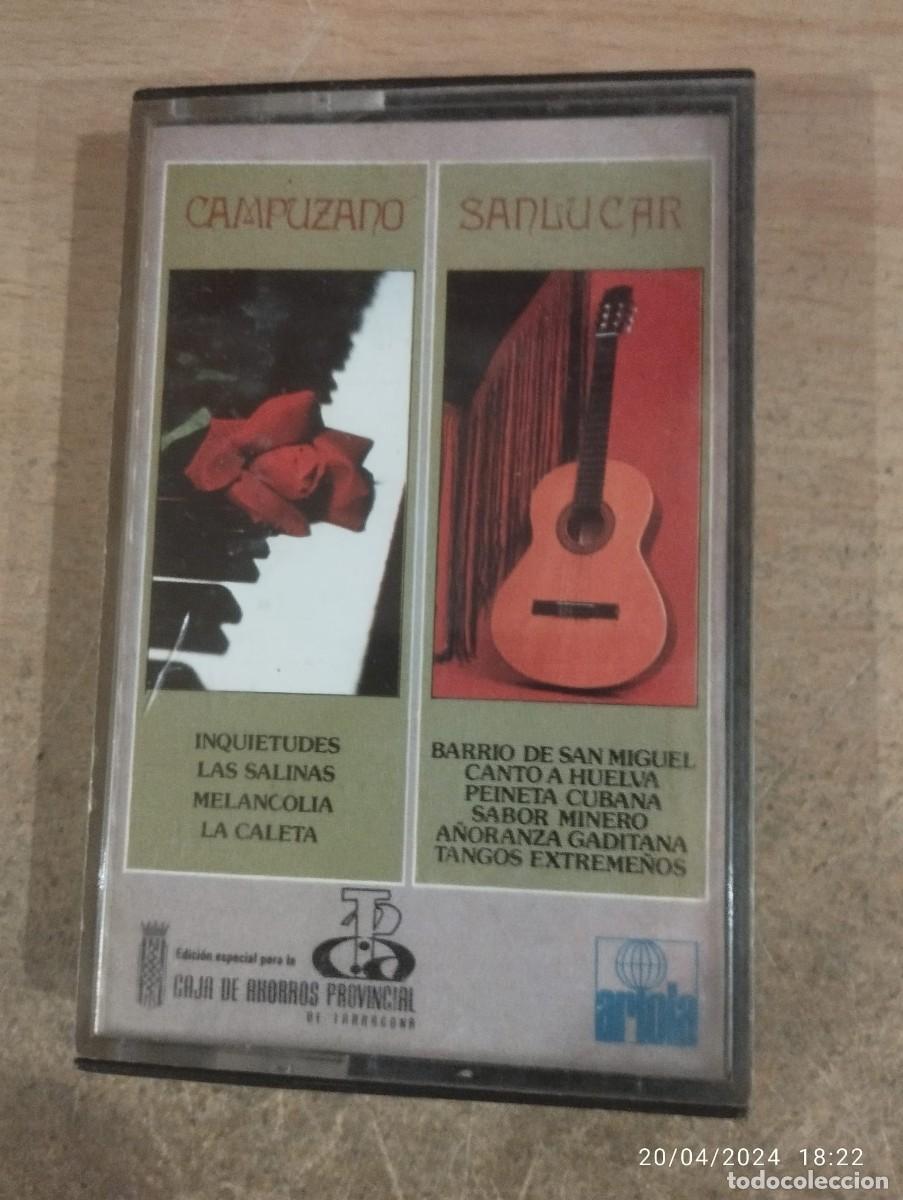 Casetes antiguos: CINTA CASSETTE CAMPUZANO & SANLUCAR - Foto 1