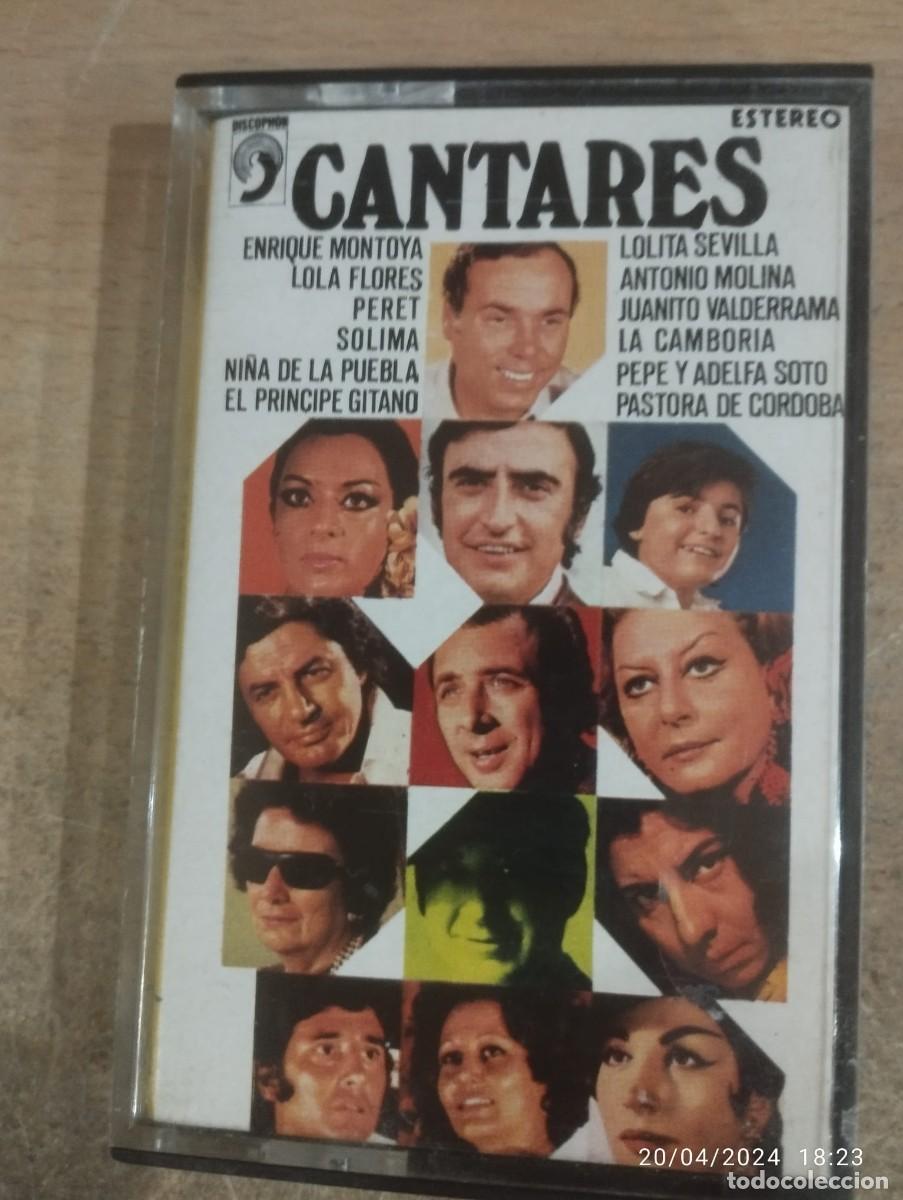 Casetes antiguos: CINTA CASSETTE CANTARES - Foto 1
