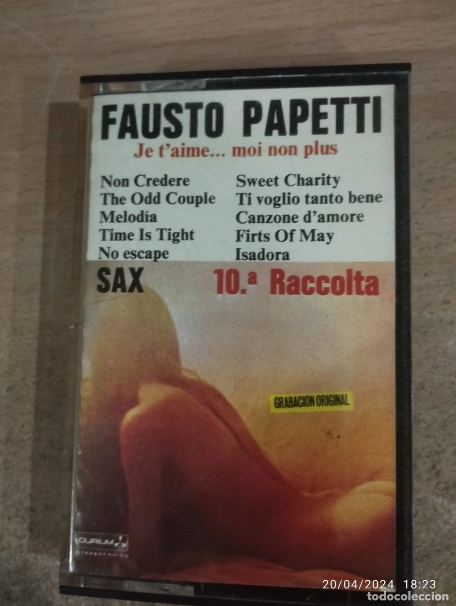 Casetes antiguos: CINTA CASSETTE FAUSTO PAPETTI - Foto 1