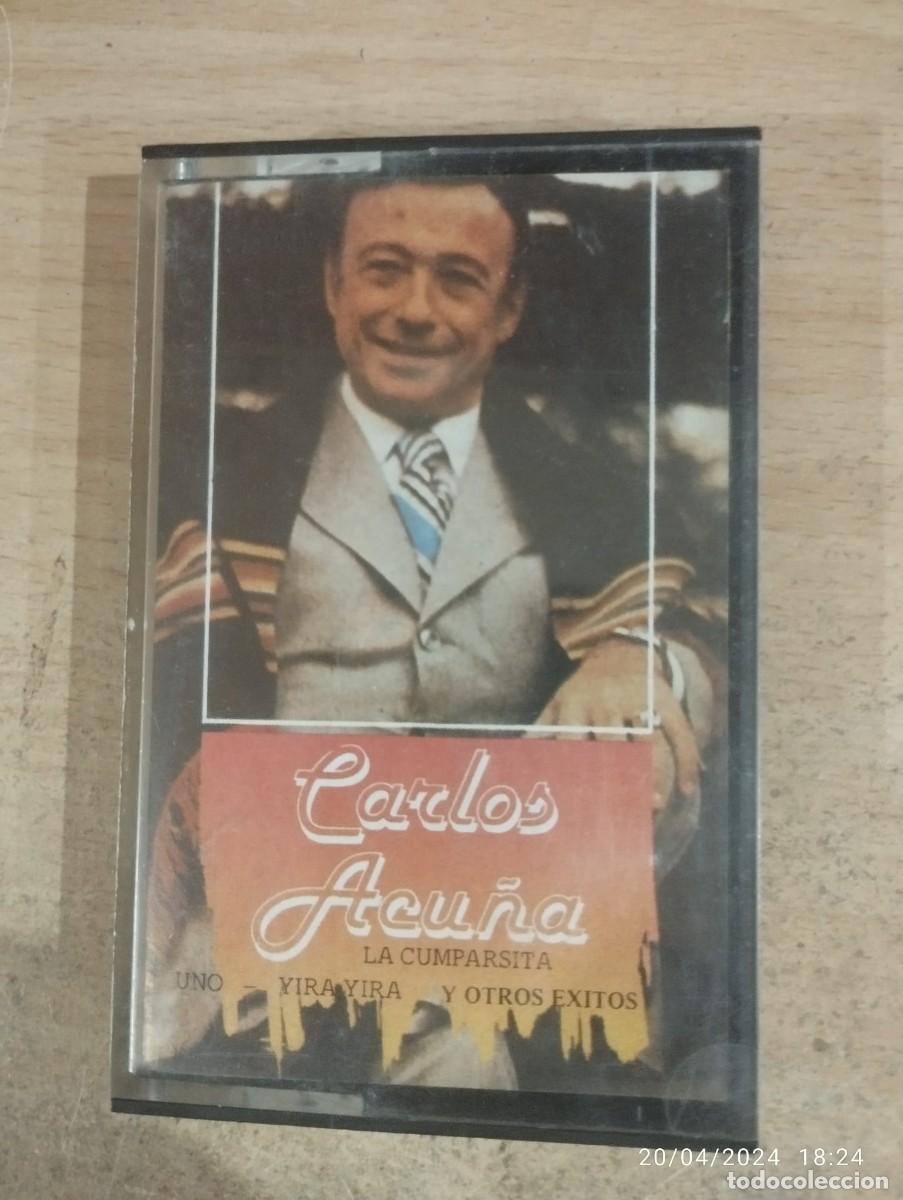 Casetes antiguos: CINTA CASSETTE CARLOS ACU&Ntilde;A - Foto 1