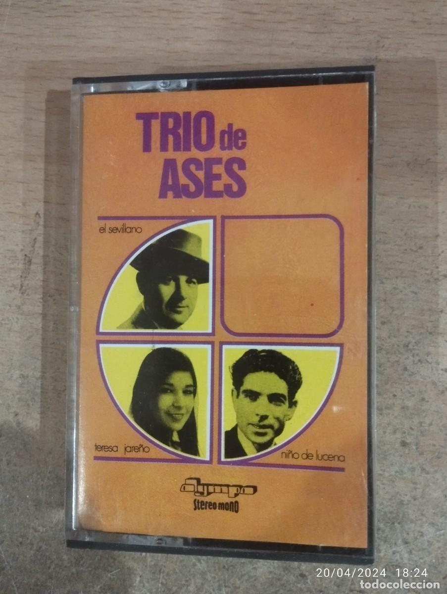 Casetes antiguos: CINTA CASSETTE TRIO DE ASES - Foto 1