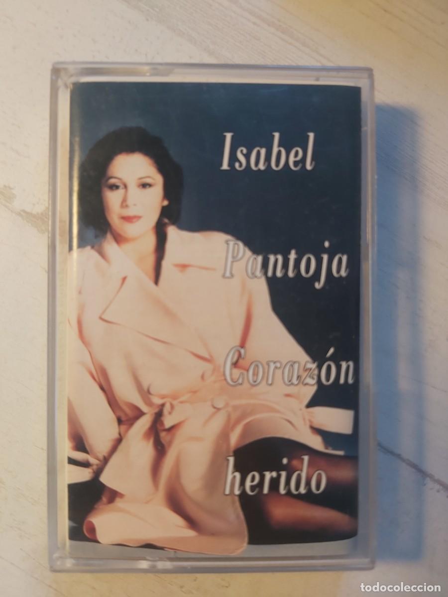 Casetes antiguos: Isabel Pantoja - Coraz&oacute;n herido - Cassette - Foto 1