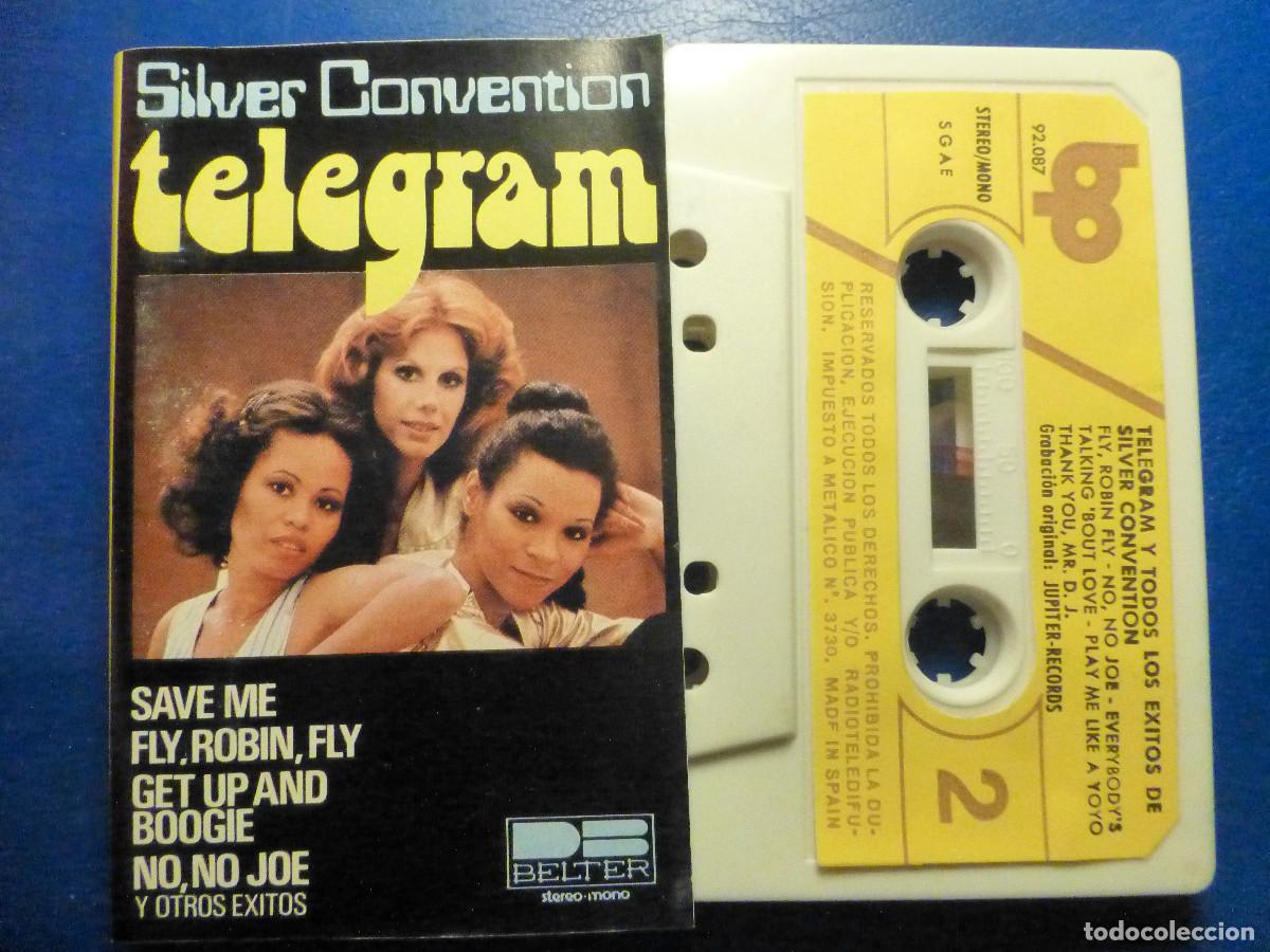 Casetes antiguos: Cinta Cassette - Silver Convention - Telegram - Belter 1977 - Foto 1