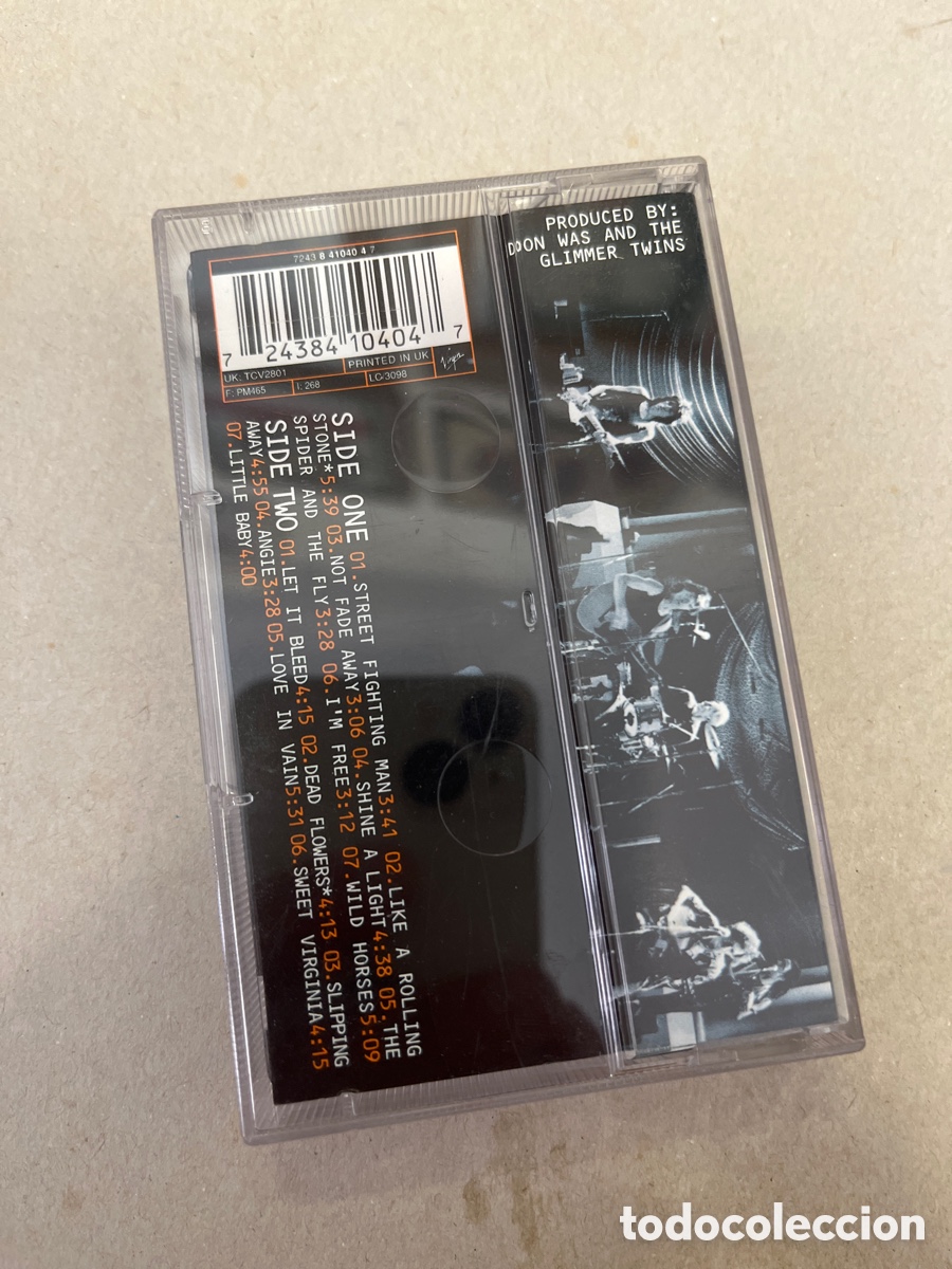 Casetes antiguos: THE ROLLING STONES. STRIPPED. CASSETTE - Foto 2