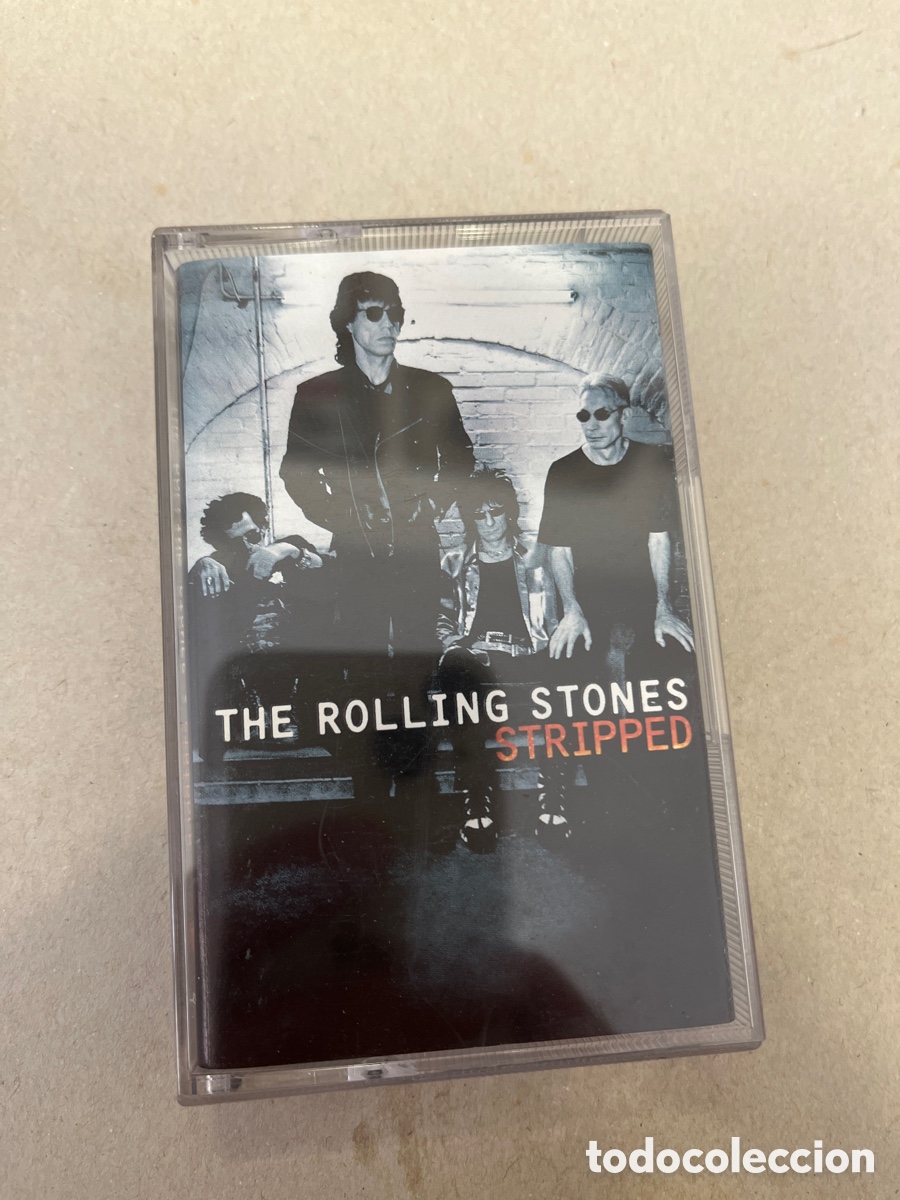 Casetes antiguos: THE ROLLING STONES. STRIPPED. CASSETTE - Foto 1