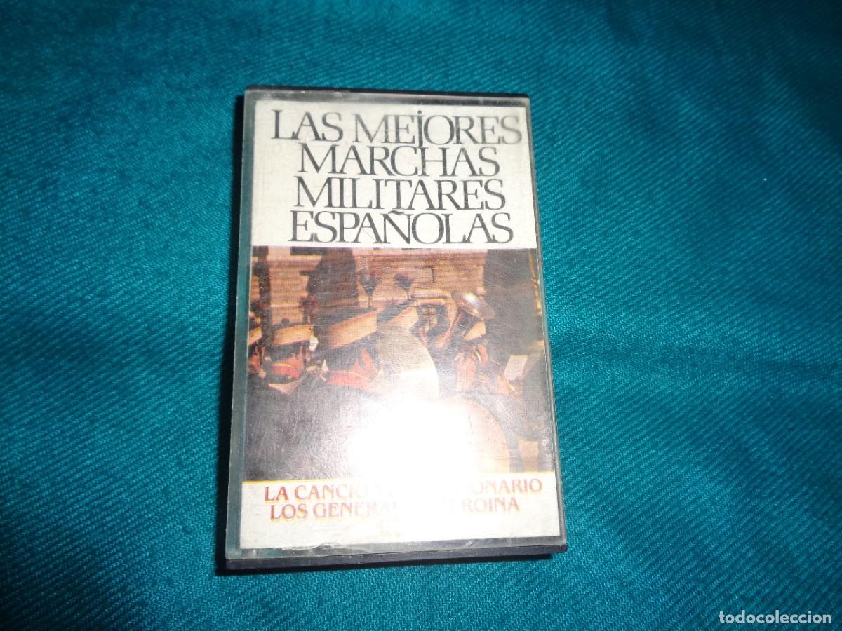 Alte Kassetten: LAS MEJORES MARCHAS MILITARES ESPA&Ntilde;OLAS. GRAMUSIC, 1973. CASETE